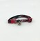 Holiday Cat Collar With Flower Or Bow Tie Red And Black Plaid, Breakaway Cat Collar Sizes S Kitten, Medium, Large product 2